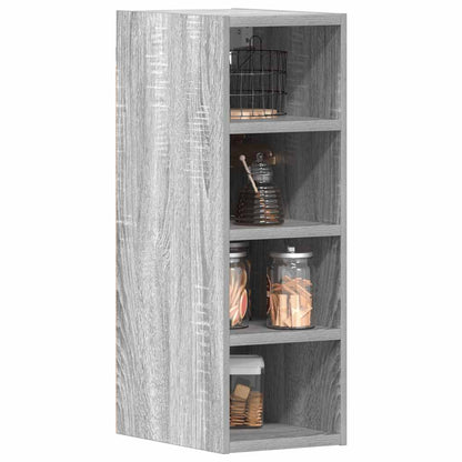 Hanging Cabinet Riga Grey Sonoma 20x29.5x60 cm Engineered Wood