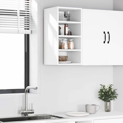 Hanging Cabinet Riga White 30x29.5x60 cm Engineered Wood