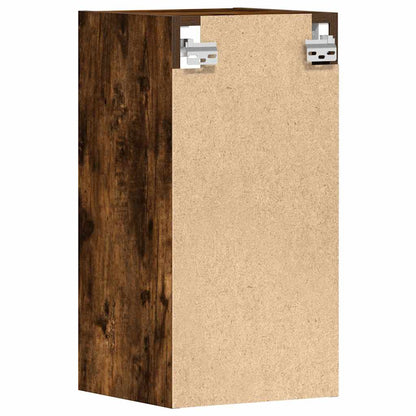 Hanging Cabinet Riga Smoked Oak 30x29.5x60 cm Engineered Wood
