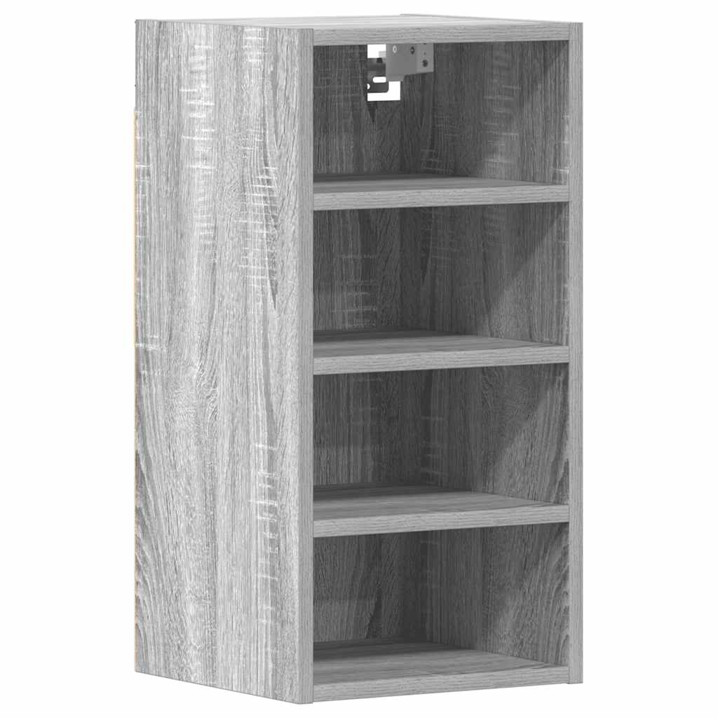 Hanging Cabinet Riga Grey Sonoma 30x29.5x60 cm Engineered Wood