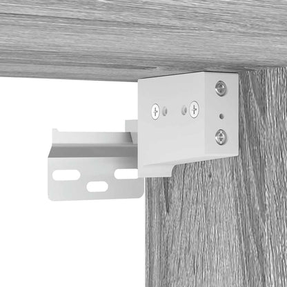 Hanging Cabinet Riga Grey Sonoma 30x29.5x60 cm Engineered Wood