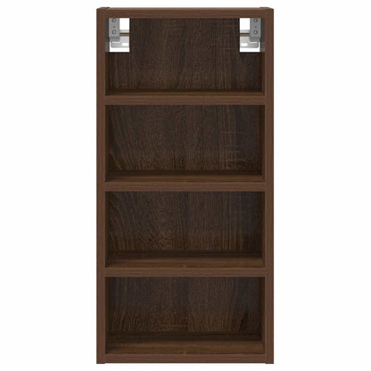 Hanging Cabinet Riga Brown Oak 30x29.5x60 cm Engineered Wood
