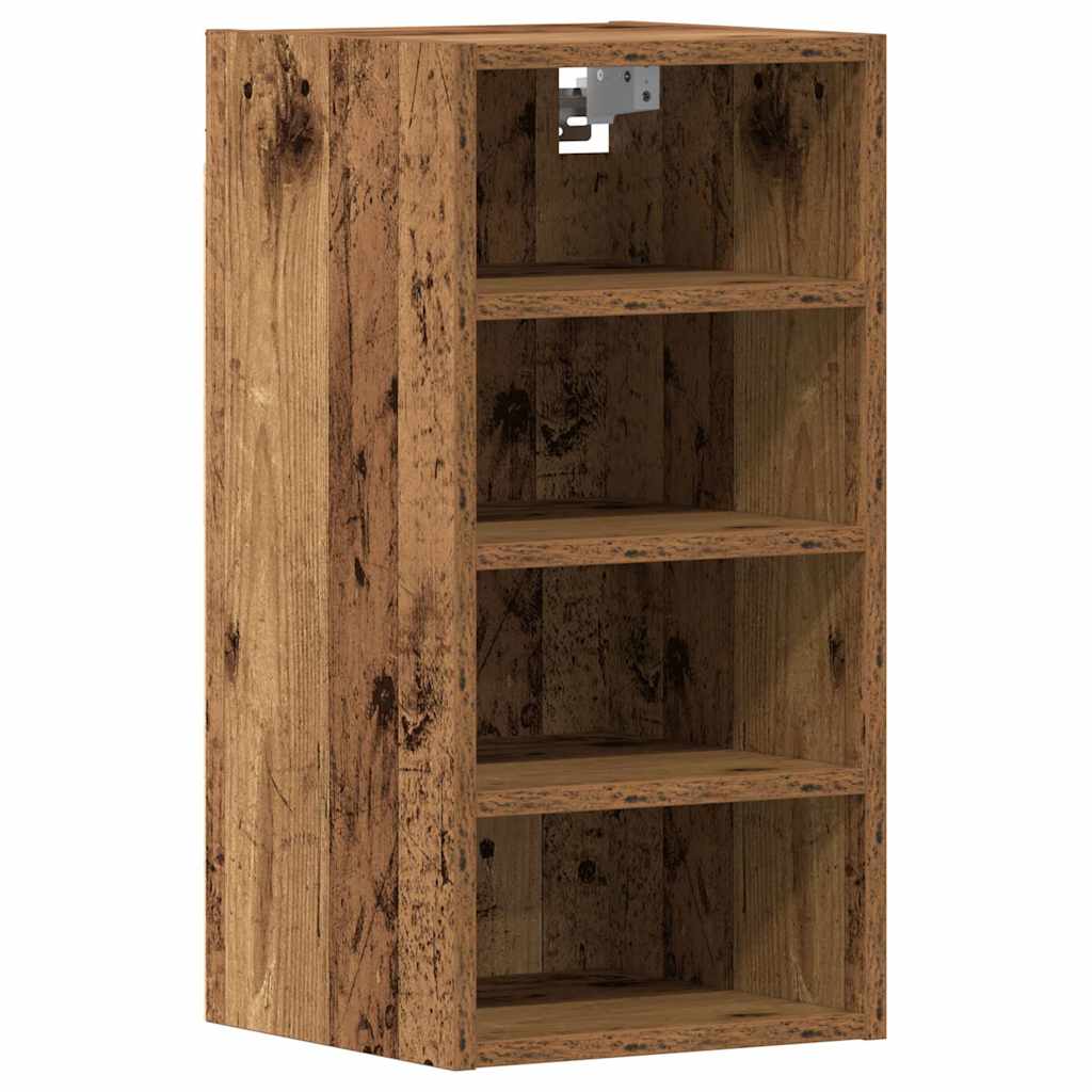 Hanging Cabinet Riga Old Wood 30x29.5x60 cm Engineered Wood