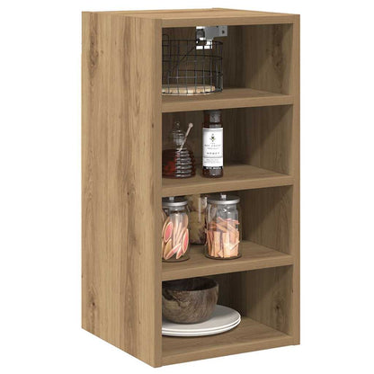 Hanging Cabinet Riga Artisan Oak 30x29.5x60 cm Engineered Wood