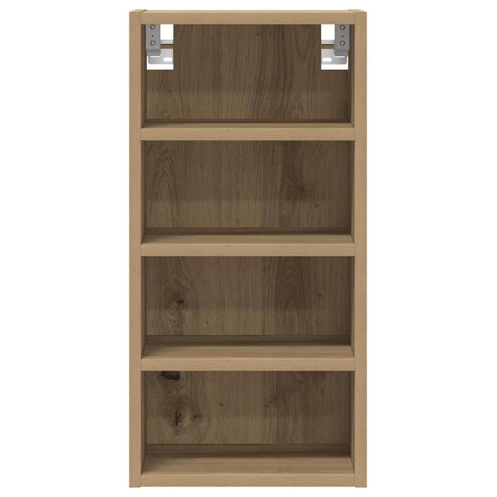 Hanging Cabinet Riga Artisan Oak 30x29.5x60 cm Engineered Wood