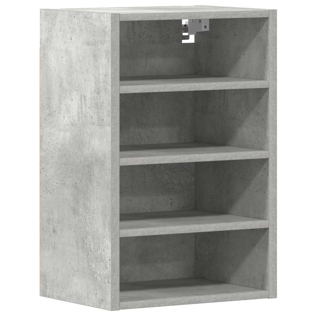 Hanging Cabinet Riga Concrete Grey 40x29.5x60 cm Engineered Wood