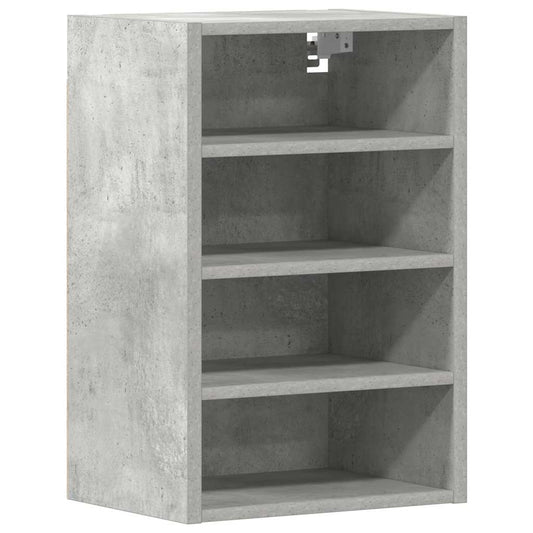 Hanging Cabinet Riga Concrete Grey 40x29.5x60 cm Engineered Wood