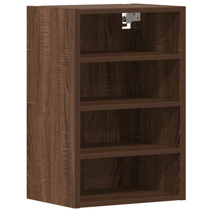 Hanging Cabinet Riga Brown Oak 40x29.5x60 cm Engineered Wood