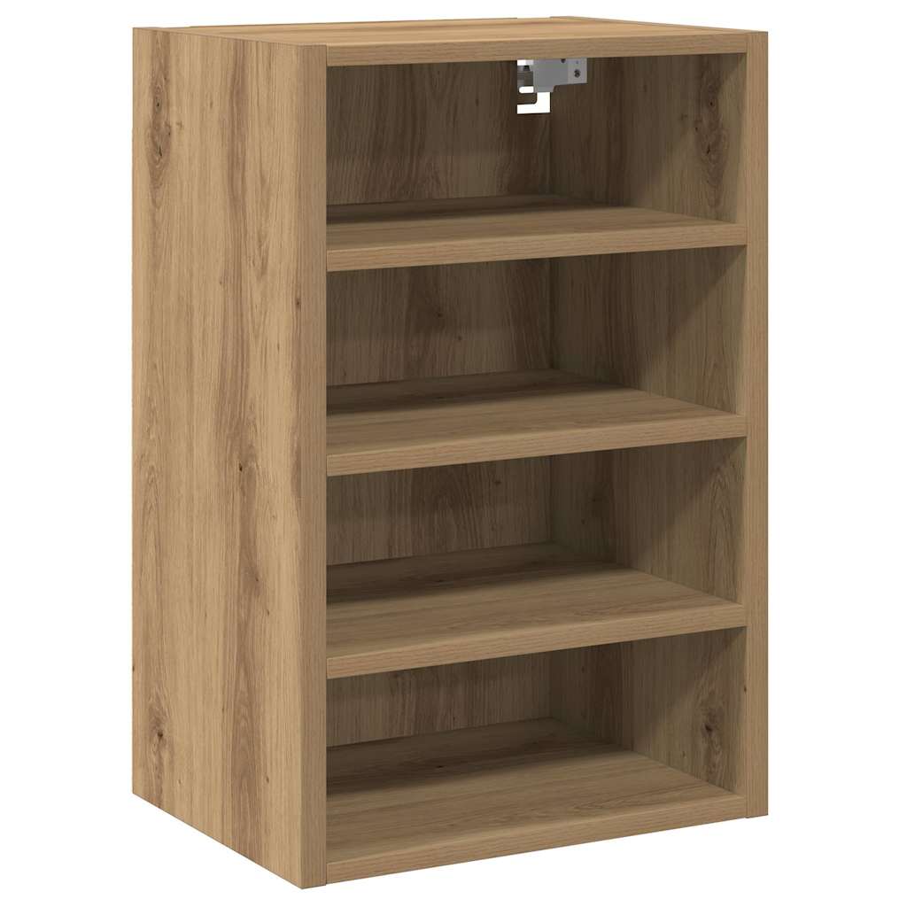 Hanging Cabinet Riga Artisan Oak 40x29.5x60 cm Engineered Wood