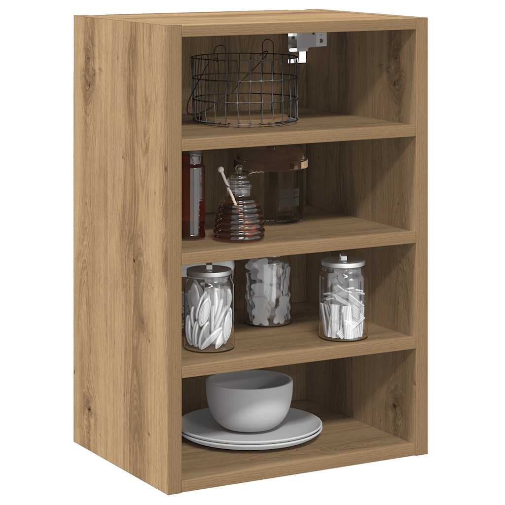 Hanging Cabinet Riga Artisan Oak 40x29.5x60 cm Engineered Wood