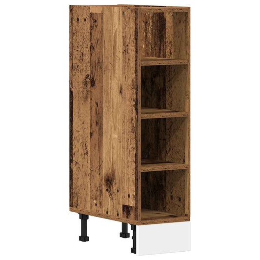 Bottom Cabinet Riga Old Wood 20x44.5x81.5 cm Engineered Wood