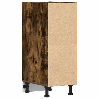Bottom Cabinet Riga Smoked Oak 30x44.5x81.5 cm Engineered Wood