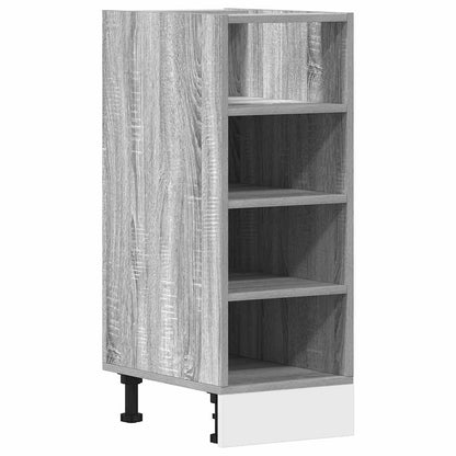 Bottom Cabinet Riga Grey Sonoma 30x44.5x81.5 cm Engineered Wood