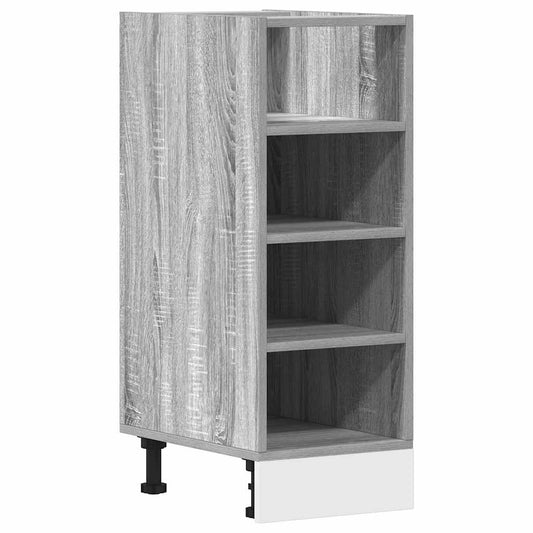 Bottom Cabinet Riga Grey Sonoma 30x44.5x81.5 cm Engineered Wood