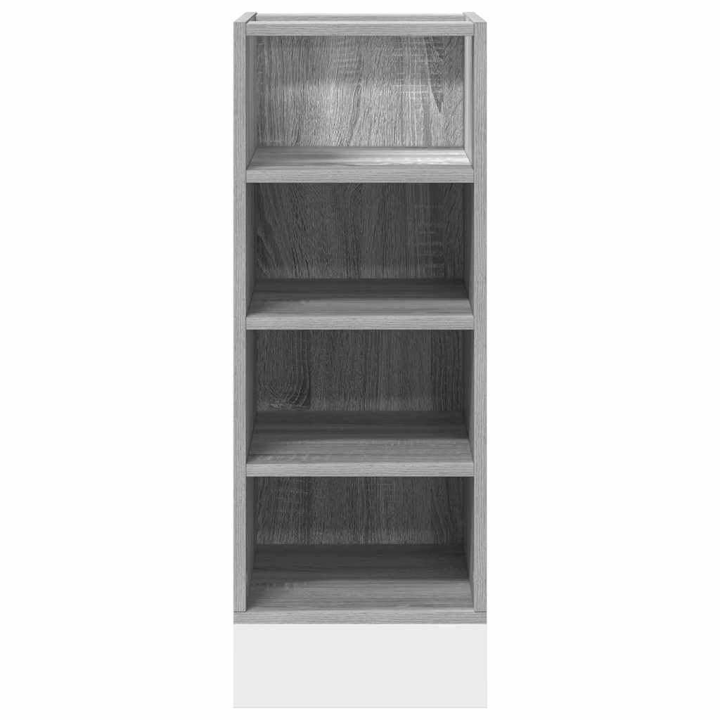 Bottom Cabinet Riga Grey Sonoma 30x44.5x81.5 cm Engineered Wood