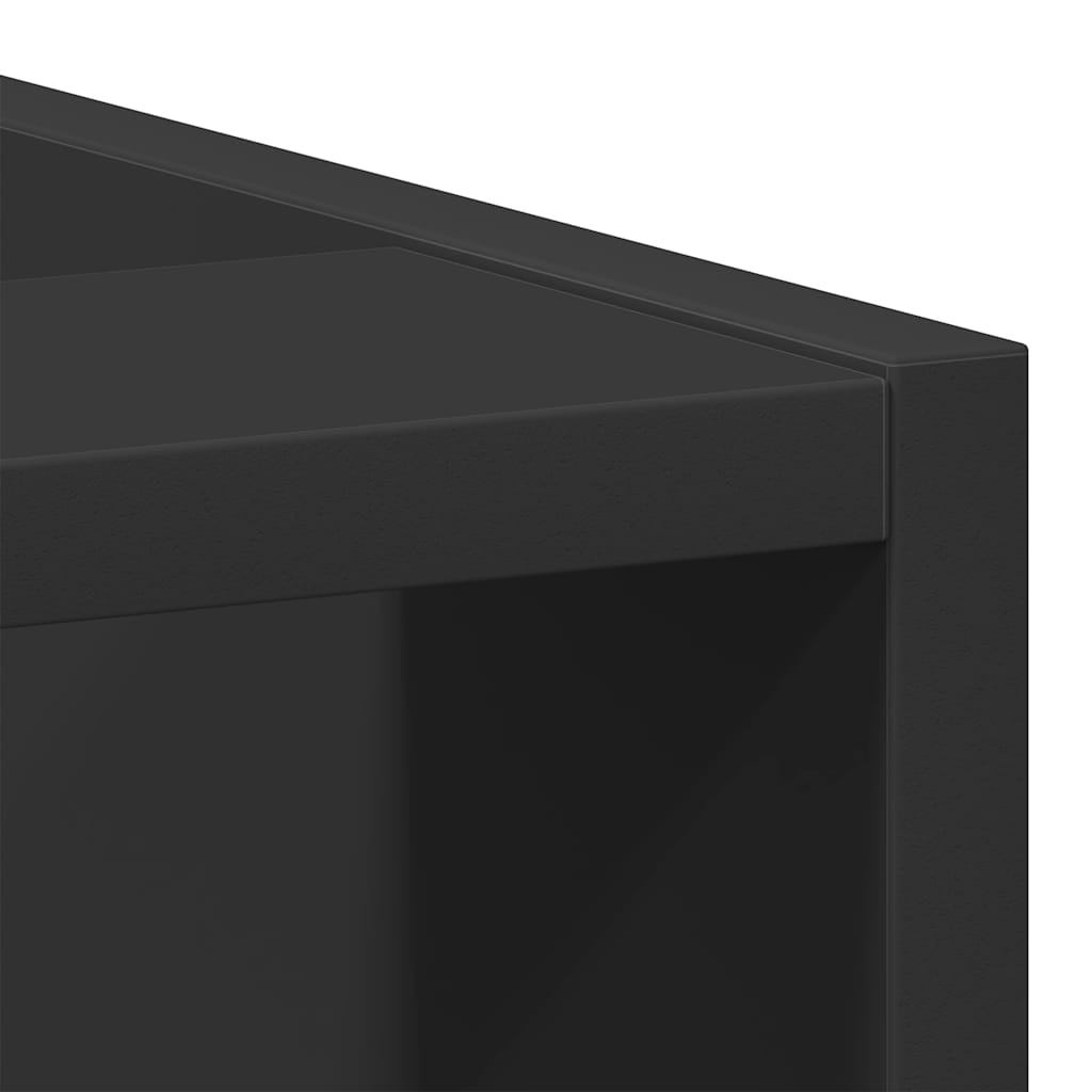 Bottom Cabinet Riga Black 40x44.5x81.5 cm Engineered Wood