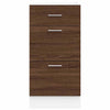Bottom Cabinet Lyon Brown Oak 40x46x81.5 cm Engineered Wood