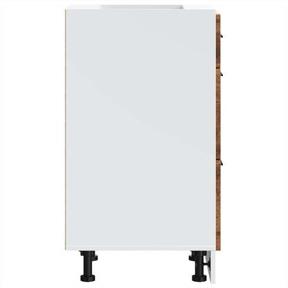 Kitchen Base Cabinet Porto Old Wood Engineered Wood