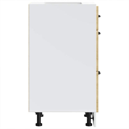 Kitchen Base Cabinet Lucca Sonoma Oak Engineered Wood