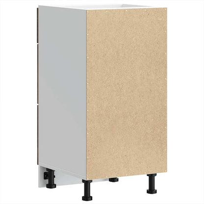 Kitchen Base Cabinet Lucca Smoked Oak Engineered Wood