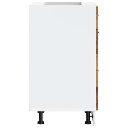 Kitchen Base Cabinet Porto Old Wood Engineered Wood