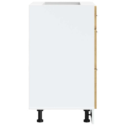 Kitchen Base Cabinet Porto Artisan Oak Engineered Wood