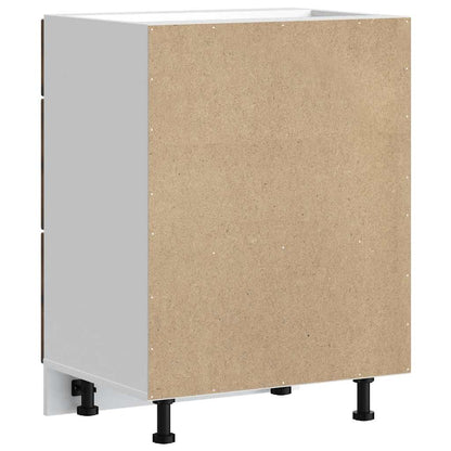 Kitchen Base Cabinet Kalmar Smoked Oak Engineered Wood