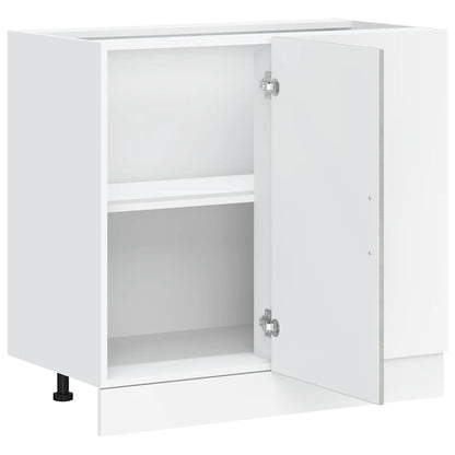 Kitchen Base Cabinet Lyon Concrete Grey Engineered Wood