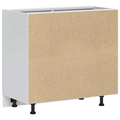 Kitchen Base Cabinet Lyon Grey Sonoma Engineered Wood