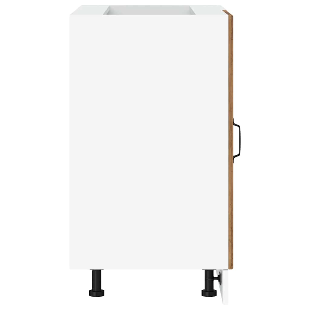 Kitchen Base Cabinet Lyon Old Wood Engineered Wood