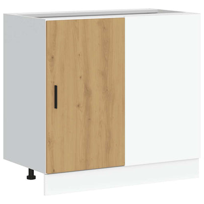 Kitchen Base Cabinet Lyon Artisan Oak Engineered Wood