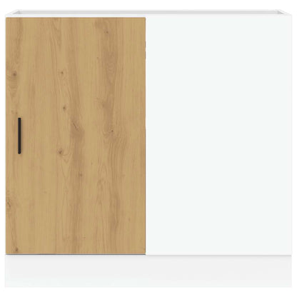 Kitchen Base Cabinet Lyon Artisan Oak Engineered Wood