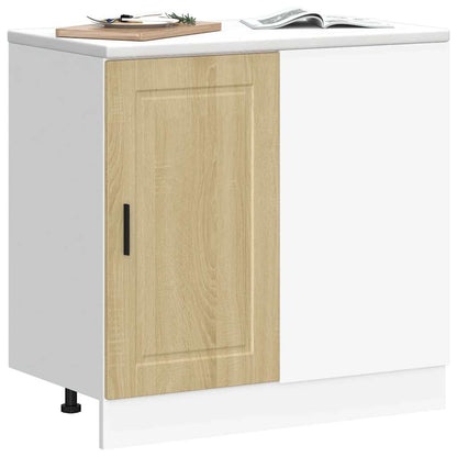 Kitchen Base Cabinet Porto Sonoma Oak Engineered Wood