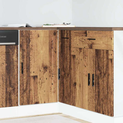 Kitchen Base Cabinet Porto Old Wood Engineered Wood