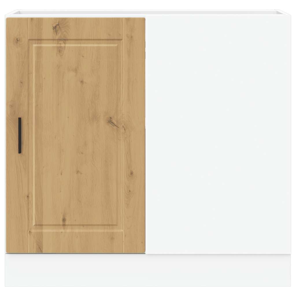 Kitchen Base Cabinet Porto Artisan Oak Engineered Wood