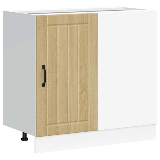 Kitchen Base Cabinet Lucca Sonoma Oak Engineered Wood