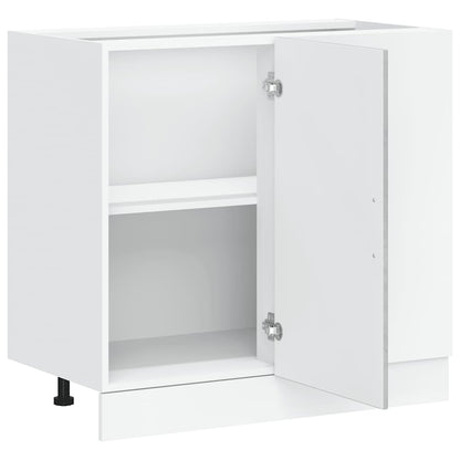 Kitchen Base Cabinet Lucca Concrete Grey Engineered Wood