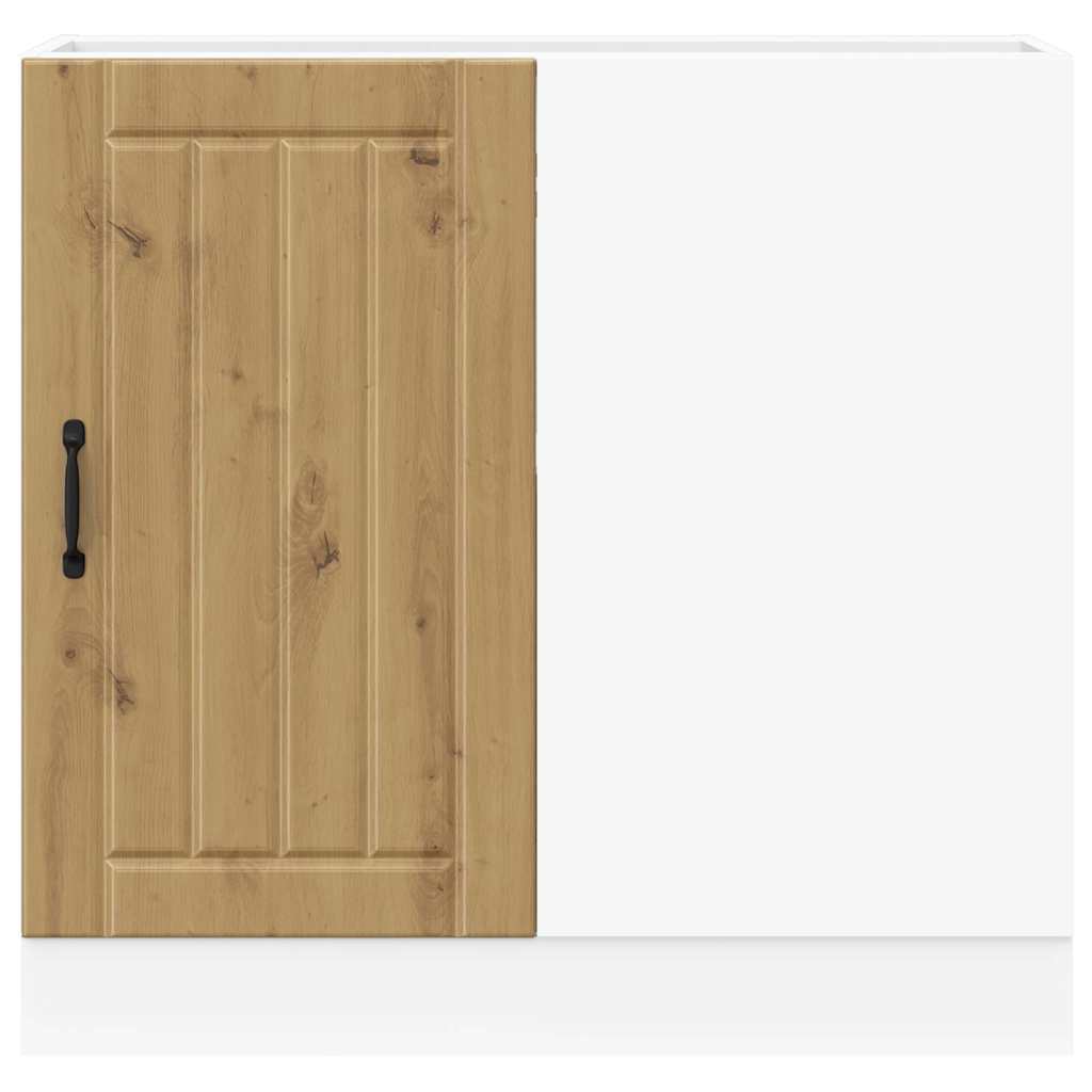 Kitchen Base Cabinet Lucca Artisan Oak Engineered Wood