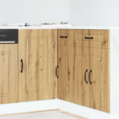 Kitchen Base Cabinet Kalmar Artisan Oak Engineered Wood