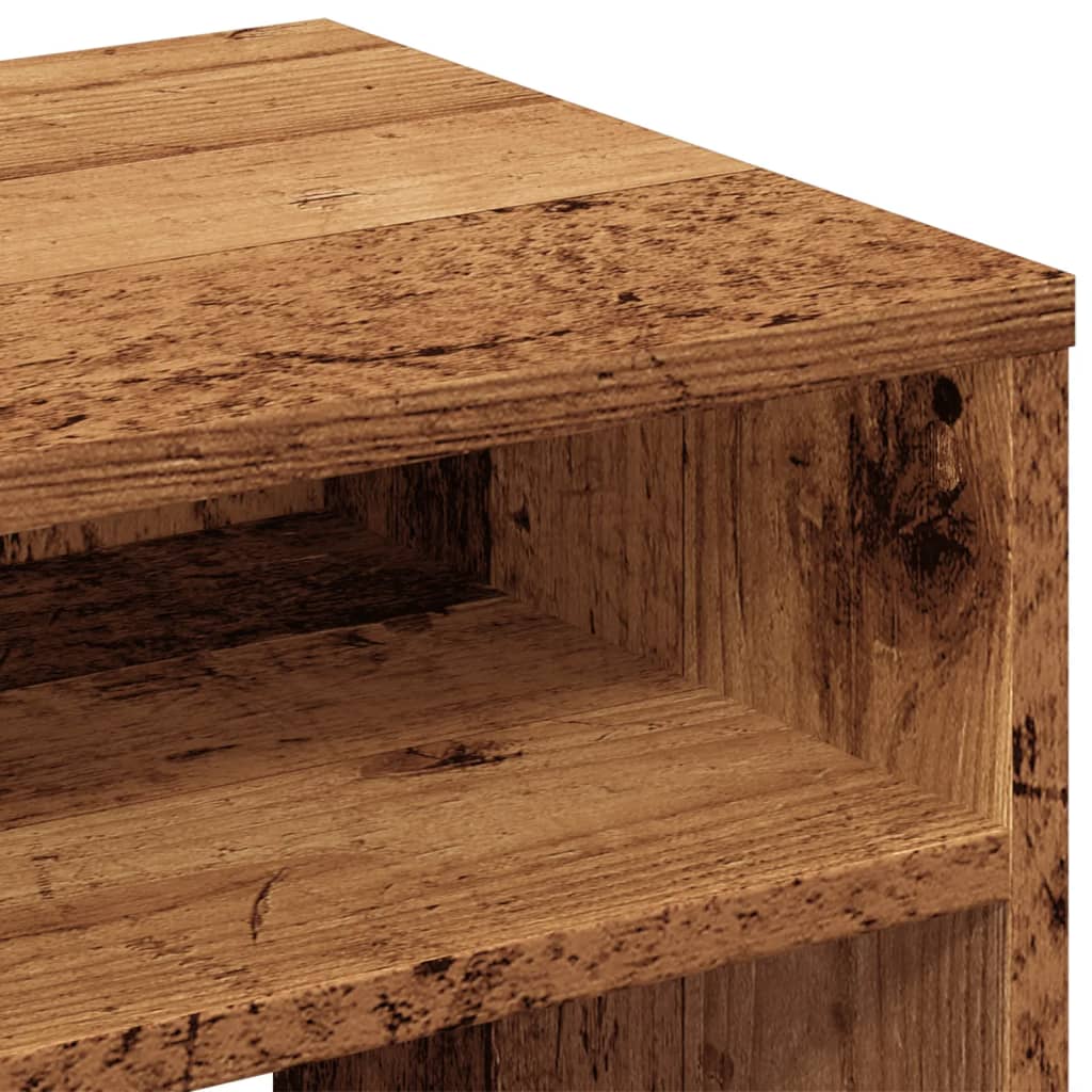 Bedside Cabinet Old Wood 40x30x40 cm Engineered Wood