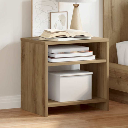 Bedside Cabinets 2 pcs Aritisian Oak 40x30x40 cm Engineered Wood