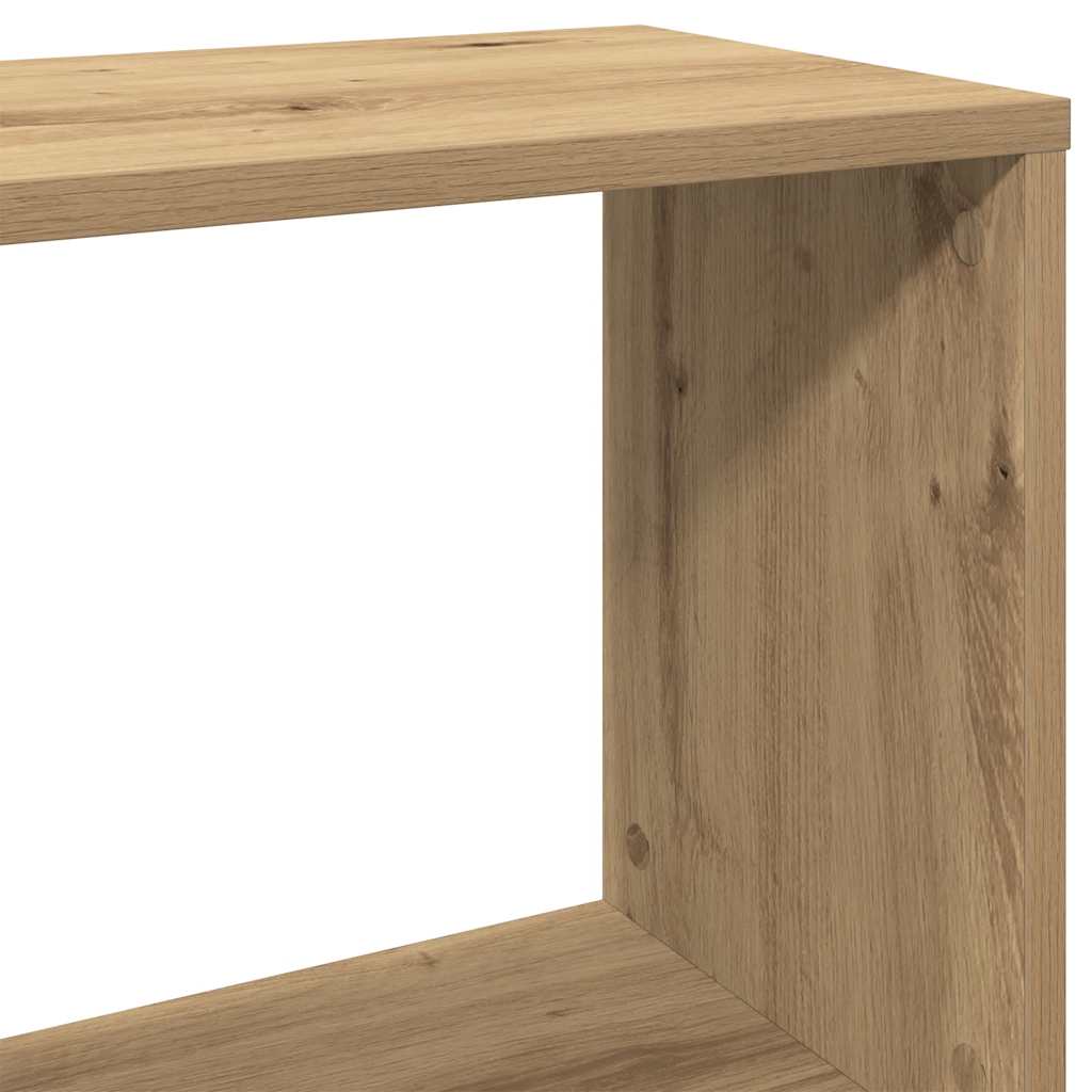 Book Cabinet Artisan Oak 80x24x96 cm Engineered Wood