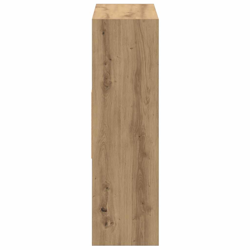Book Cabinet Artisan Oak 97.5x29.5x100 cm Engineered Wood