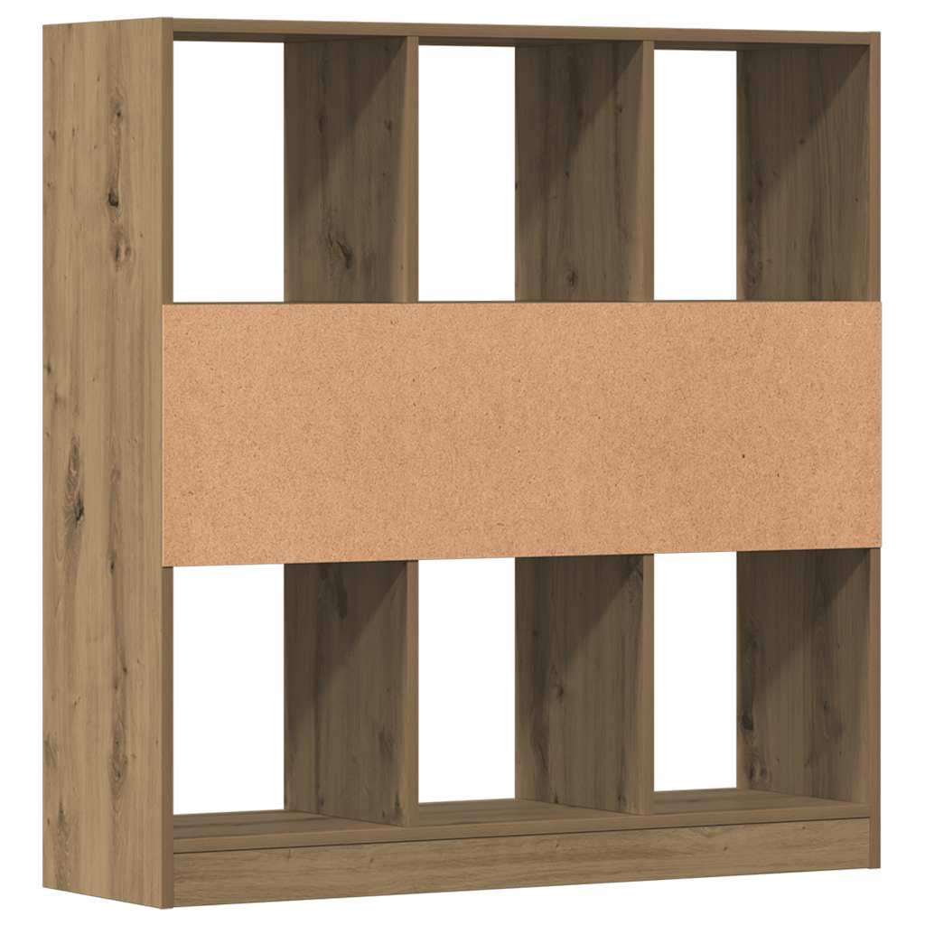 Book Cabinet Artisan Oak 97.5x29.5x100 cm Engineered Wood