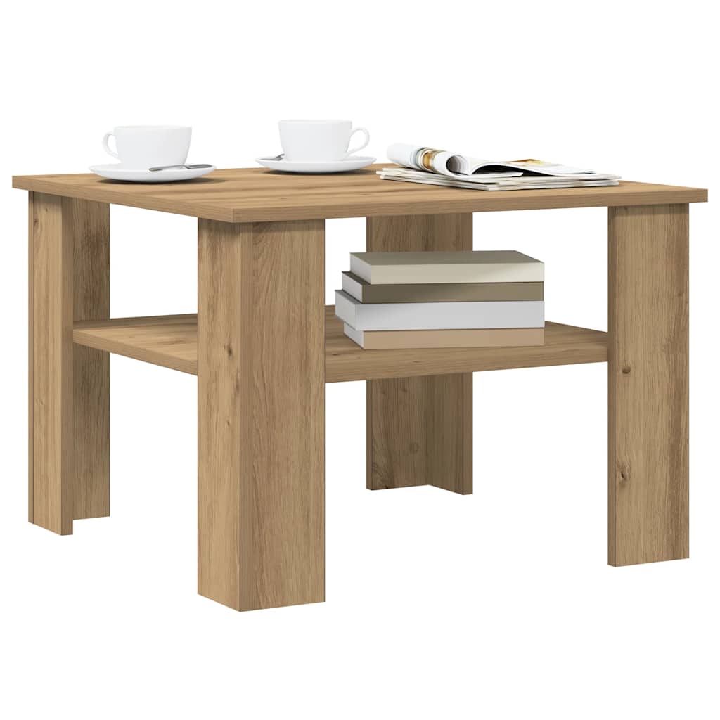 Coffee Table | Artisan Oak | Engineered Wood | 60 x 60 x 42 cm