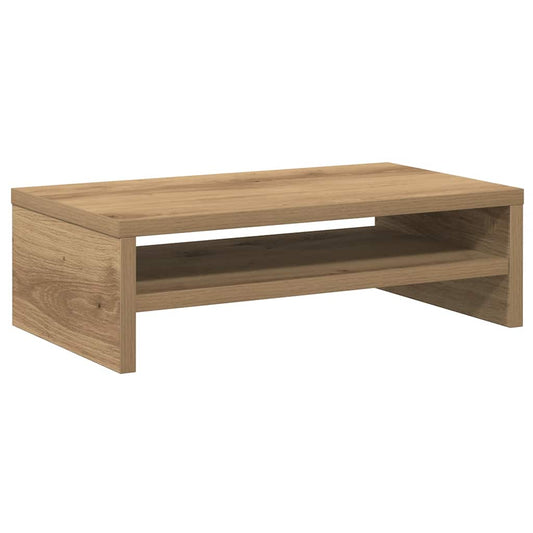 Monitor Stand Artisan Oak 42x24x13 cm Engineered Wood