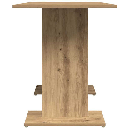 Dining Table Artisan Oak 110x60x75 cm Engineered Wood