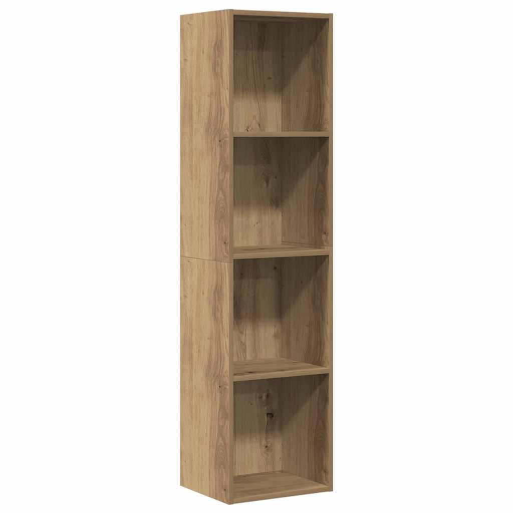 Book Cabinet/TV Cabinet Artisan Oak 36x30x143cm Engineered Wood