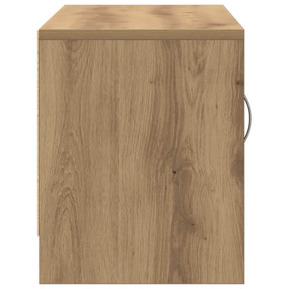 TV Cabinet Artisan Oak 102x30x37.5 cm Engineered Wood