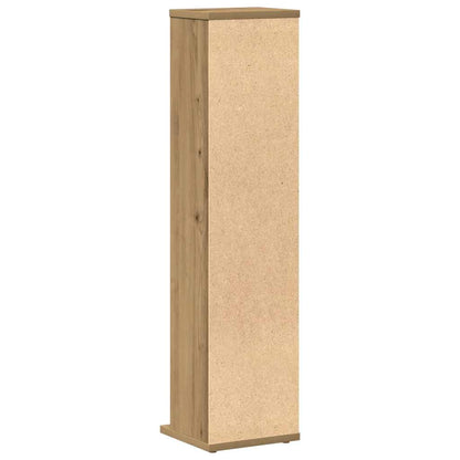CD Cabinet Artisan Oak 21x20x88 cm Engineered Wood